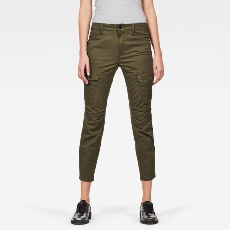 G-Star RAW Rovic Mid Skinny Women Forest Night - W26L32