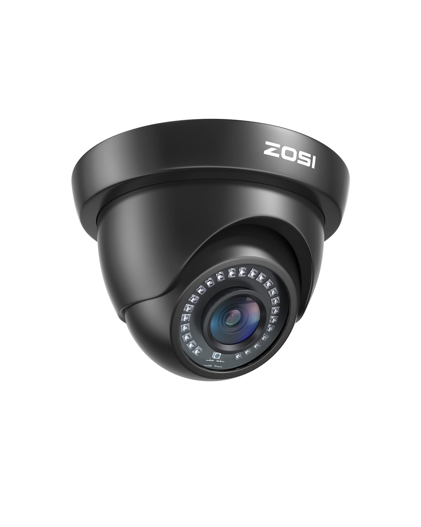 ZOSI Kamera CCTV 1080P do monitoringu na zewnątrz wewnątrz, 1920TVL Hybrydowa kamera 4 w 1 TVI CVI AHD CVBS