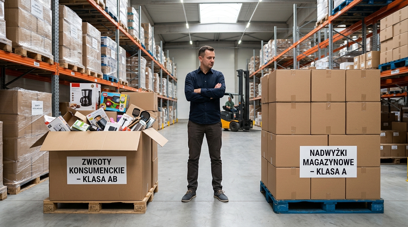 Palety zwrotów vs Overstock hurtowo – co wybrać? | Returnz.pl Gdynia