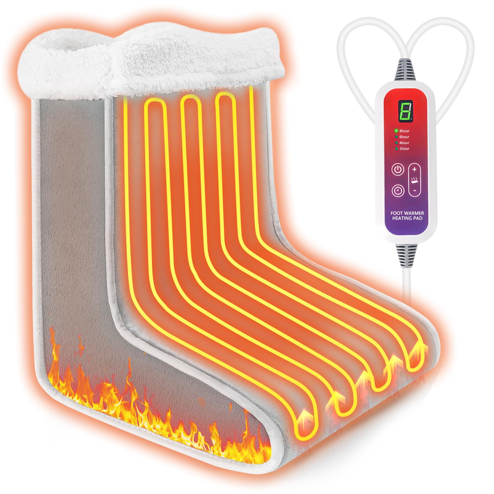 Elektryczny Ogrzewacz do Stóp 6 Poziomów Temperatury