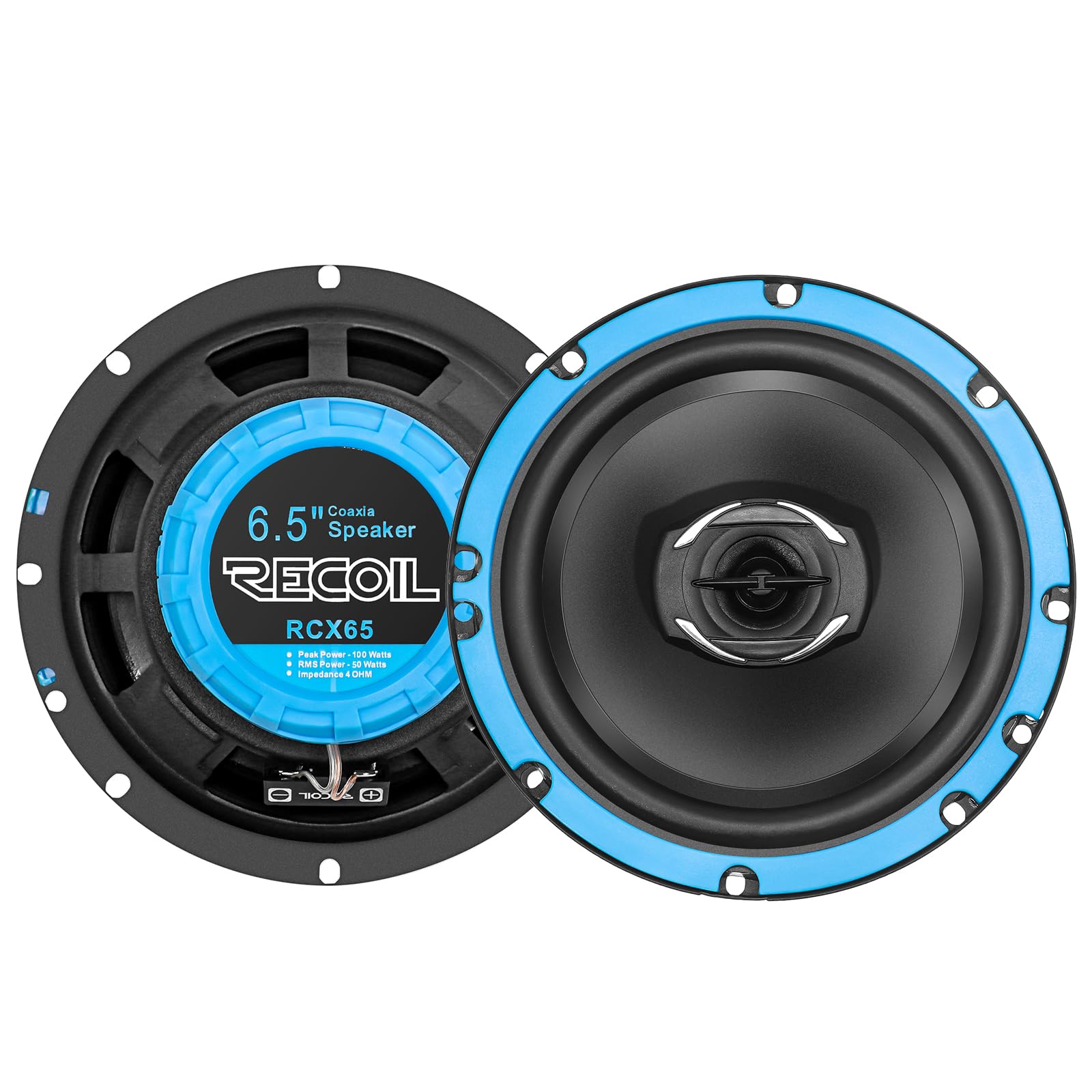 RECOIL RCX65 Echo 6,5 cala (16,5 cm) 2-drożny zestaw głośników współosiowych, para głośników