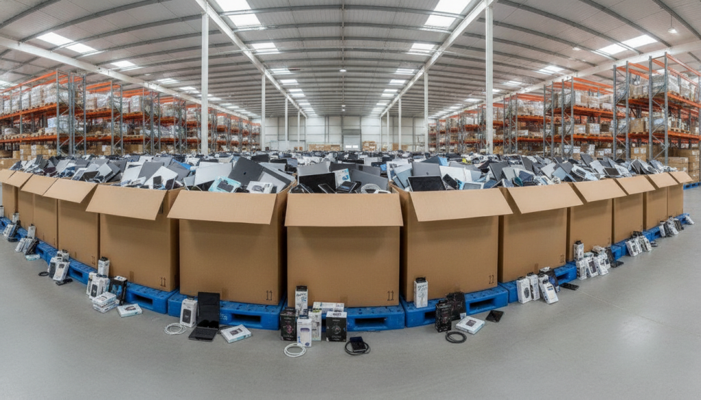Zwroty Amazon hurt – palety i paczki z zwrotami w niskich cenach | Returnz.pl